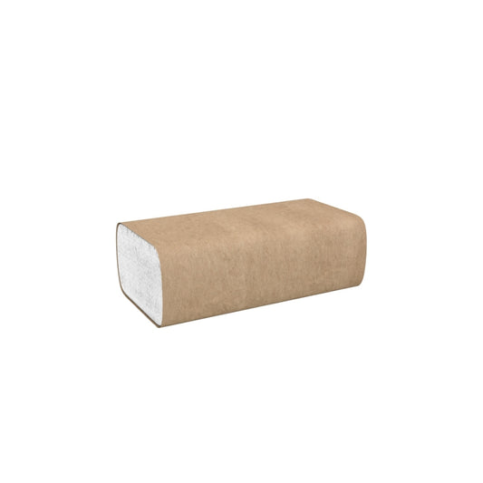 H115C, Cascodes Pro, Singlefold Paper Towels, Kraft, 9x9.45, 250pcs*16