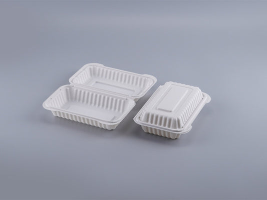 EP28 白色连盖餐盒, 150 SETS