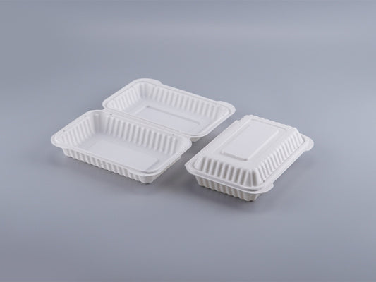 EP38 白色连盖餐盒, 150 SETS